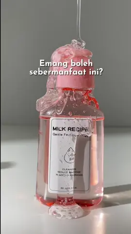 Si kecil multifungsi nih👀🫶🏻✨ #MilkRecipe #femininehygiene #femininewash 