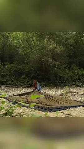 Solo rainy Camping- Catch & Cook trout, Cozy hot tent adventure. Part 1 #bushcraft  #build  #camp  #camping  #survival  #shelter  #wildlife  #Outdoors  #outdoor  #viral  #fyp  #foryou