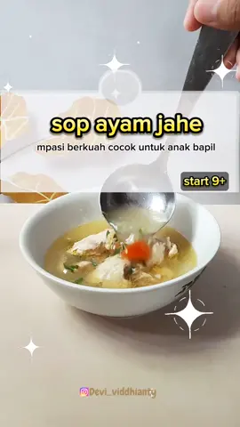 SAVE dulu siapa tau pengen recook❤ hay bun kali ini aku mau share resep sop ayam jahe😁 🍎 bahan - dada ayam - 1 buah tomat ukuran kecil - daun bawang 🍎bumbu - 1 siung bawang putih - merica - jahe untuk cara memasak silahkan tonton video sampai habis ya😊 jangan lupa follow biar nggak ketinggalan menu mpasi selanjutnya ✅ #fyp #sopayam #sopayamsimpel #sopayamjahe #mpasiayam #mpasisopayamjahe #mpasiuntukbayigtm #cegahbatukpilek #menumpasikeluarga #mpasi9bulan #mpasi1tahunkeatas 