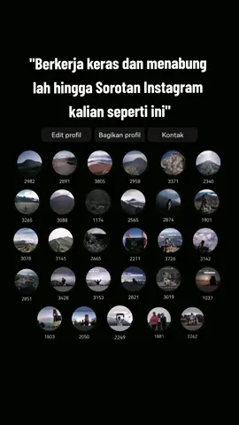 Doain gua taun ini bisa mencapai gunung ke 30 ya cuy heuheu. Btw ada yang tau gunung apa aja ini? #CapCut #storypendakigunung #pendakigunung 