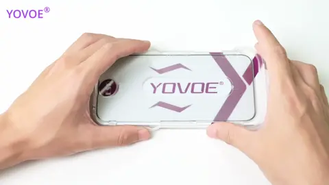 YOVOE iPhone Easy Installation Tempered Glass #Digi4u #temperedglass #screenprotector #iphone #phonegadget #fyp 