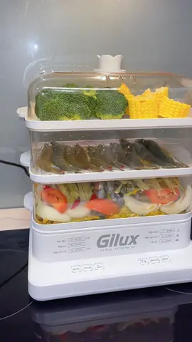 Ba món đơn giản cùng em nồi hấp Gilux😋 #gilux #noihap3tang #longhapdanang #noihap3tanggilux #noihap #LearnOnTikTok #AnCungTiktok #fyp #tiktok #food 