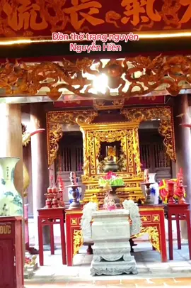 DTLSVH ĐỀN THỜ TRẠNG NGUYÊN: NGUYỄN HIỀN * Mời quý vị và các bạn chú ý theo dõi chùm video giới thiệu về Lễ hội tháng 8 năm Quý Mão sẽ được cập nhập tiếp theo trên hệ thống kênh truyền thông của Du lịch Trường Thuận #trangnguyen #namdinh 