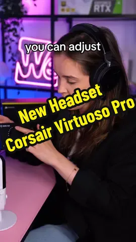 New Headset From @corsair Virtuoso Pro🎧 #gamingheadset #headset #corsairheadset #virtuosopro #corsairvirtuoso #pcgaming #pcgamingsetup 