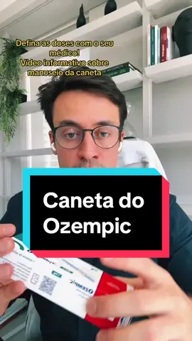 Video sobre manuseio da caneta de ozempic. E vai o hack de milhões: comprar a caneta de 1mg 