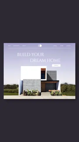 What do you think about this website idea for a real estate developer or an agent?  #webdesigner #adobe #figma #uxdesignertips #uxdesigner #uxdesign #uidesign #webdesign #webdesigner #website #realestatewebsite #realestatewebsites #