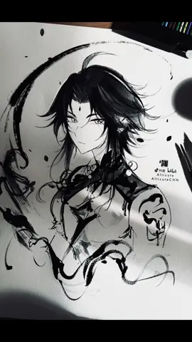 I need this filter with sumeru and fontaine characters do bad omg !! Do you want me to continue drawing random characters? #genshin #GenshinImpact #xiao #xiaogenshinimpact #art #artchallenge #fyp #foryou 