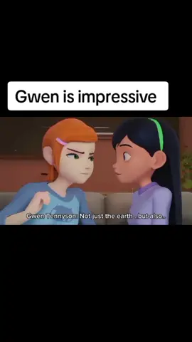 Gwen is impressive #gwentennyson #benten #animation #cartoonnetwork #fy #fyp #foryou #foryoupage #xyzbca #like #gwen #couragekanayo #gwentennison #violet #animegirls #ben10 #theincredibles 