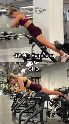 Same but different #hipextension #backextension #ghd #glutesworkout 
