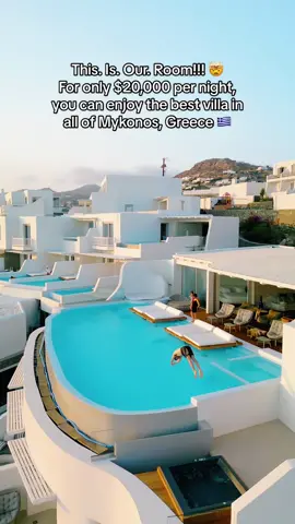 Welcome to the 5 bedroom luxury villa at @Cavo Tagoo Mykonos ! Perfect for a family or friends vacation! Tag who you’d stay with here! 🇬🇷 #mykonos #greece #vacation #luxury #traveltiktok 
