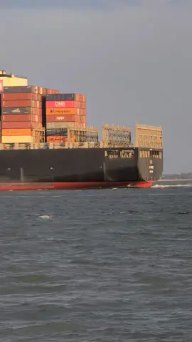 FORT MONROE, VA; HEADING TO SEA🌊 #containership #container #sea #waves #sealife #ocean #oiltanker #cargoship #shipspotting #instaship #merchantnavy #lifeatsea #ship #shipping #coolmariners #vessel #shipspotter #instashipping #cargoship #seafarer #shiplovers #shiplife⚓️⛴🌊❤️ 