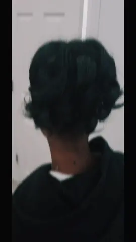 Ponytail with natural hair #schoolhairstyles #ponytailhairstyle #blackgirltiktok #naturalhair #naturalhairtiktok 