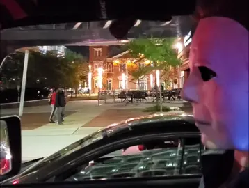 Not the police recording Michael 🤣 #michaelmyers #halloween #copsoftiktok #police #jeeplife @HornBlasters 