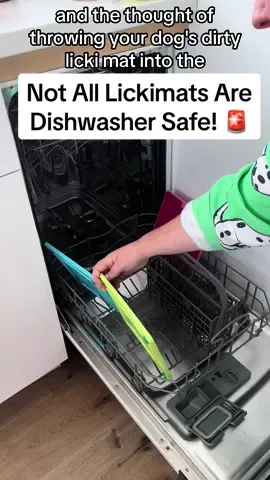 Watch this video to make sure you are washing your lickimats correctly! 🚨 Did you know not all lickimats are dishwasher safe? 🧽 #lickimat #dishwasher #CleanTok #cleaningtiktok #cleaninghacks #dogsoftiktok #dogtok 