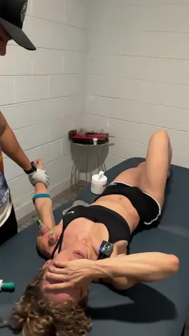 Stretching and mobility bodywork using cupping techniques to help Fitness IFBB Bikini Pro Athlete #Fitness #cupping #mobility #massagetherapy 
