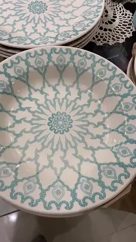 lindo Aparelho de Jantar Oxford Biona Donna Mandala em Cerâmica com 20 Peças
