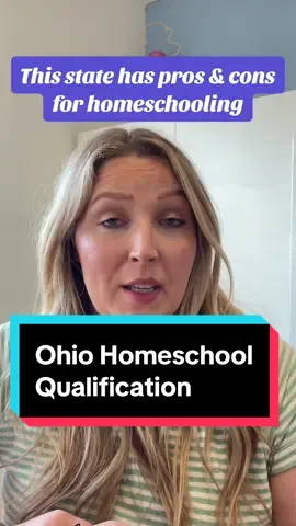 Part 7 | This state has some really cool benefits! Make sure you watch all the way to the end to find the Homeschool state regulations in Ohio. If you are homeschooling and are a beginner the first step you need to learn is how your state views homeschool and whether or not it’s a highly regulated, or low regulations for what you need to report to your state.  On my profile I go over a lot of the day to day homeschool routines and habits we create, but right now, by request I’m going through every state to tell you the regulations to begin homeschooling. In this video I forgot to mention the subjects you need to teach so they are listed as follows:   Home education programs are required to teach language, reading, spelling, writing, geography, history of the United States and Ohio, government, math, science, health, physical education, fine arts (including music), first aid, safety, and fire prevention. All of this came from the HSLDA.org website so make sure you are still in touch with your school district and find local homeschooling groups so people can tell you by experience how to go through these details. #momsintheir30s #homeschoolmom #homeschoolprep #homeschoolersoftiktok #homeschoolfamily #homeschoolquestions