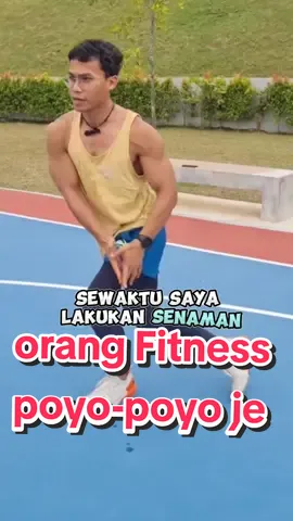 Orang fitness ni poyo-poyo je #hanifloid #foryousports 