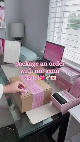 package an order with me asmr style 💖💌🕊️ #SmallBusiness #asmr #smallbiz #fyp #viral #trend #asmrtiktoks #asmrpackaging #asmrsounds #SmallBusiness #orderpacking #packagingorders #asmrorderpacking 