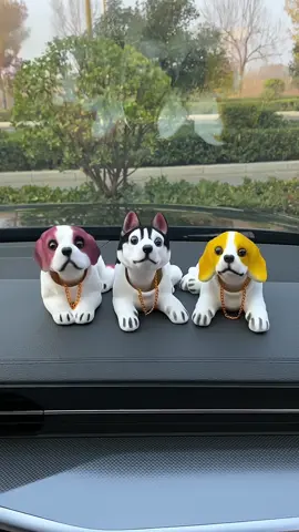 This bobblehead dog is so adorable! #Trending #CarAccessories #CreativeOrnaments