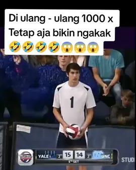Di ulang 1000 x tetap aja bikin ngakak 🤣🤣🤣😱😱😱#funny #fannyvidios #lucu #ngakak #volleyball #fyp #fypシ #fypdongggggggggシ 