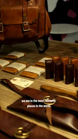 We reach the most fantastic places in the world.  #jjleathersmith #fyp #goodleather #travel #peace #handicraft #storytime 
