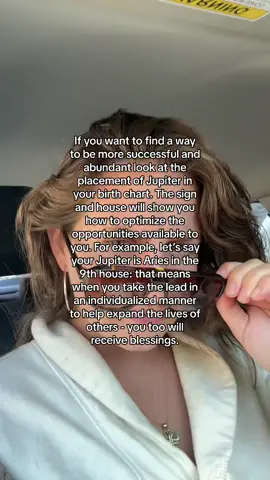How tk be a lucky girl #fyp #astrology #jupiter #luck #expansion #abundance #1111 