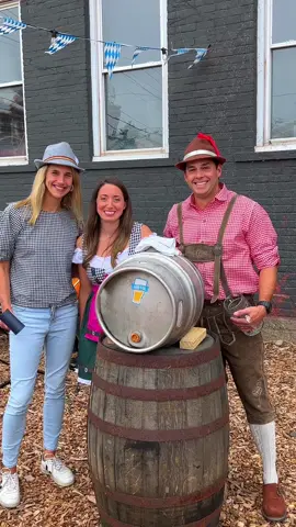 Oktoberfest at @Half Full Brewery is a treat! 🍻🥨  #heystamford #stamford #oktoberfest #ctbeer 