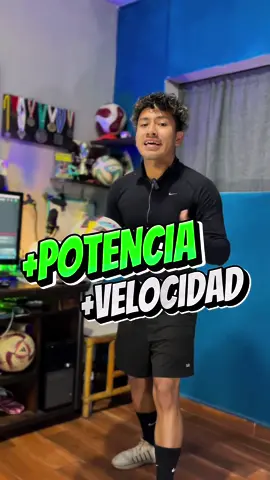 Mejora tu potencia y velocidad con estos ejercicios desde casa 🤯🤙🏽🔥⚽️ #futboltips #futbolejercicios #entrenamientofutbol #pliometria #futbol 