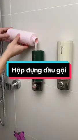 Hộp đựng dầu gội, sữa tắm dán tường tiện lợi #hộpđựngdầugộisữatắm #đồgiadụng #xuhuong #vairal 