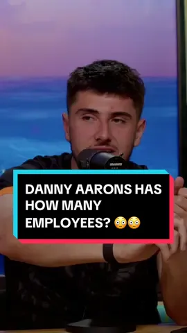 Danny is building an empire 😳 #dannyaarons #thefellas 
