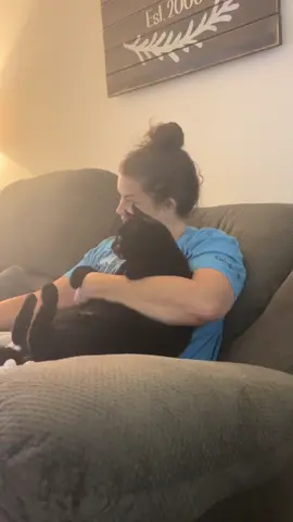 Funny how you’re watching my cat video now. Robert and I also like to watch cat videos 📺🐈‍⬛❤️ #cat #cats #catsoftiktok #blackcat #blackcatsoftiktok #tv #catvideos #catvideo #humancat #baby #sillycat #fyp 