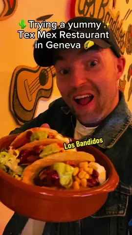 Et voila ! Here’s a nice Resto Tex-Mex 🌵🌮 to an affordable price in Geneva 😋 + they have special student discount & a stundent menu 😉 Los Bandidos 🌯🙌🏼 #geneva #geneve #genevafood #Foodie #texmex #swisstiktoker #fyp 