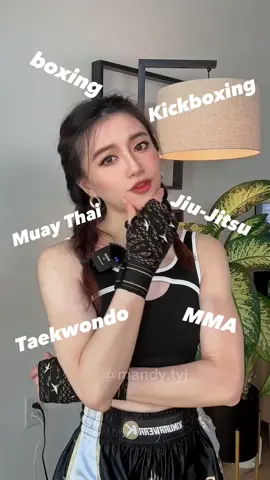 Someone asked what’s the difference. Comment what you know about the martial art/combat sport you’re training.  Black Crane Hand Wrap from lilijilly.shop 🔗click the shop link in bio.  #foryourpage #muaythai #martialartgirl #boxing #combatsports #Fitness #femalemartialarts #mma #taekwondo #jujutsu 