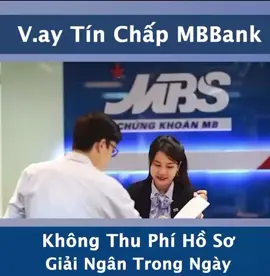 Ngay trong tháng 9 này Ngân Hàng : MB ( MCREDIT) Hỗ trợ khoản vay tín chấp  Nay bên mình về thêm 25 bộ hồ sơ bao đậu, bao duyệt sẵn. Chỉ cần CMND/CCCD nhận tiền giải ngân trong ngày Bao đậu hồ sơ 100%, hỗ trợ Dư nợ , nợ xấu và chú ý Lãi suất 0,8% trên 1 tháng  Hỗ trợ toàn quốc, tuổi từ 16 đến 50 tuổi , khoản vay từ 20tr đến 500tr  Liên hệ zalo : 0878509670 để được tư vấn và đăng ký khoảng vay nhé  #vaynhanhonline #mbbank #giaingantrongngay