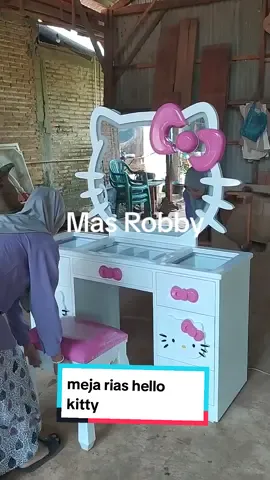 meja rias hello kitty #mejariashellokitty 