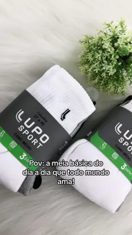 O básico que a gente ama! Disponivel em nosso mercado livre por apenas 42,90 ✨  www.mendeswear.com.br  #fy #meia #meiadiaadia #lojaonline #viral #modaintima #viralvideo #lupo 