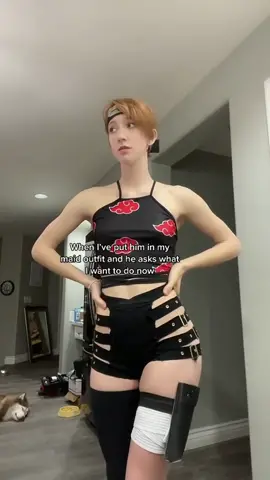 When will he get it?  #alicewhite #aliceoncam #ginger #redhair #gingergirl #fitgirl #fit #cosplay #cosplaygirls #cosplaygirlsoftiktok 