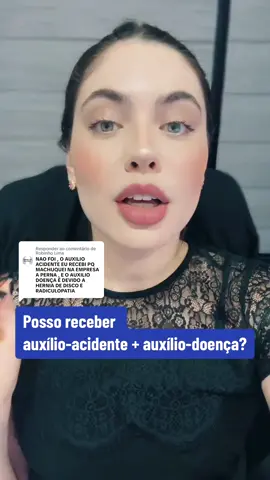 Respondendo a @Robinho Lima posso receber auxílio-acidente + auxílio-doença?  #auxiliodoenca #auxiliodoença #auxiliodoencaacidentario #auxiliodoencaprevidenciario #inss #inss2023 #inss2022 #previdenciasocial #previdencia #previdenciario #auxilioacidentedetrabalho #auxilioacidente50 #auxilioacidenteinss #incapacidadetemporária #incapacidadeparaotrabalho #incapacidadepermanente #reducaodacapacidade #beneficioinss 