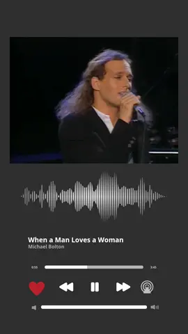 Michael Bolton - When a Man Loves a Woman #michaelbolton #whenamanlovesawoman #music #viral #bestsongever #bestsongs_forever #bestsong #70 #70s #70smusic 