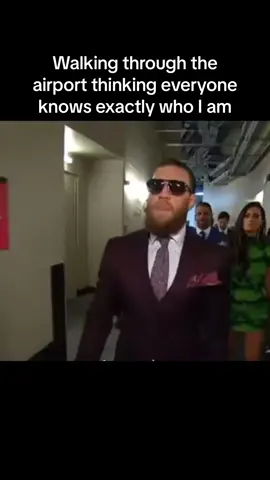 Posting this as I’m waiting for my flight #reallife #conormcgregor #walk #fypシ #meme #foryou #foryoupage #airport #airportlife 