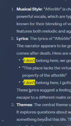 Afterlife - Avenged Sevenfold #afterlife #avengedsevenfold #lyrics #lyricsvideo #fyp 