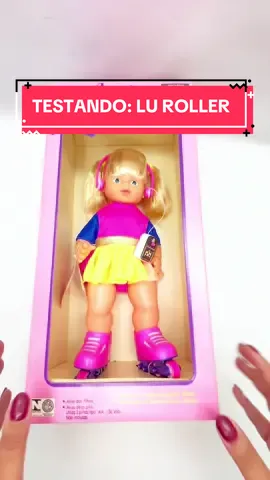 Testando: Lu Roller. #anos90 #nostalgia #anos80 #brinquedo 