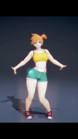 Misty - HS2 -01 #pokemon #misty #mistypokemon #3d #3dgirls #honeyselect2 #dancer 