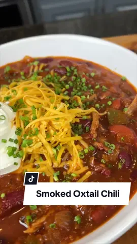 Smoked Oxtail Chili #fyp #foryou #foryoupage #mrmakeithappen 