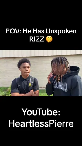 He got that number without talkin ✅#heartlesspierre #fyp #foryou #publicinterview #youtube #school 