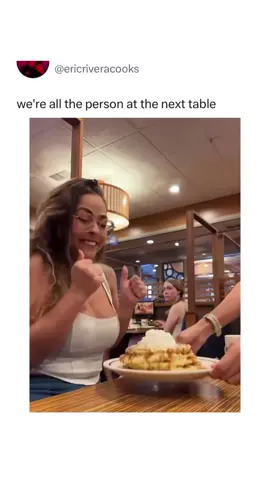 I’ll have what she’s having.  ##PancakeLover##HappyDance