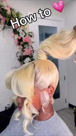 2 frontal ponytail 💥💥💥This blonde ATEEEE 🔥🔥🔥🔥🔥#beforeandafter #fyp #wig #howto #wigtoturial #blackgirlmagic #tutorial #hdlace #wiginstall #babyhair #hairstyle #foryou #hairbuntutorial