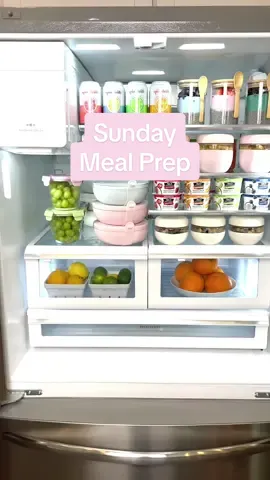 Sunday meal prep 💕 #mealprep #mealprepideas #sundayreset #sundayroutine 