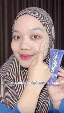 Rekomendasi facial wash yang nggak bikin kering #gentlefacialwash #glad2glow 